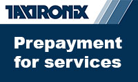 Prepayment for services